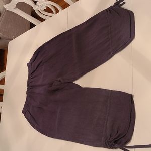 Fenini Mesh Hem Crop Pant